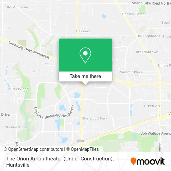 The Orion Amphitheater (Under Construction) map