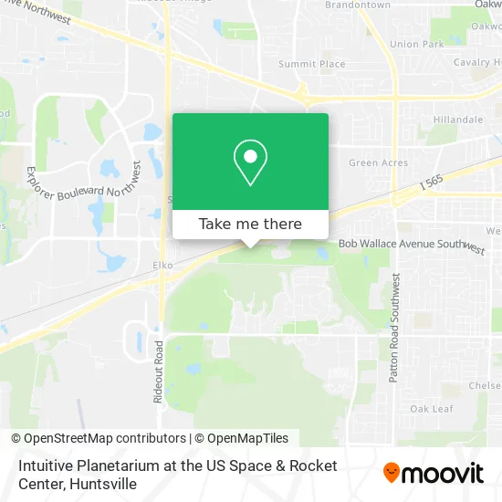 Intuitive Planetarium at the US Space & Rocket Center map