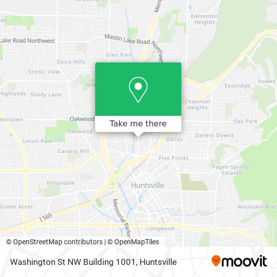 Mapa de Washington St NW Building 1001