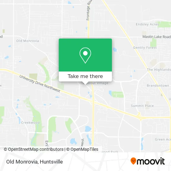 Old Monrovia map