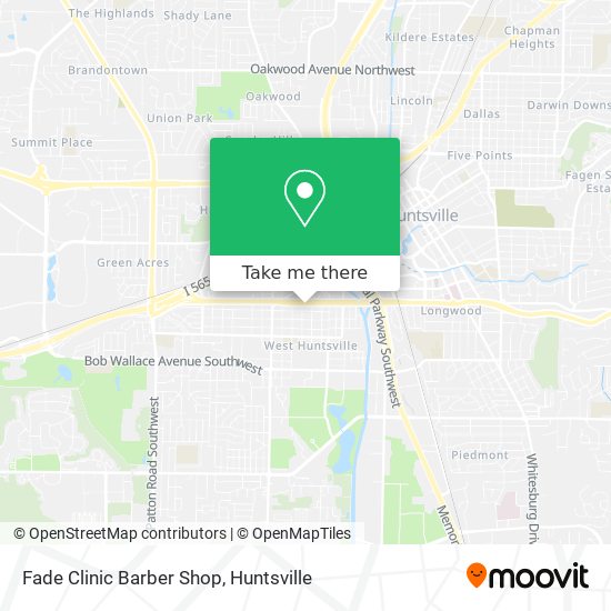 Mapa de Fade Clinic Barber Shop