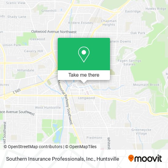 Southern Insurance Professionals, Inc. map