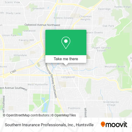 Southern Insurance Professionals, Inc. map