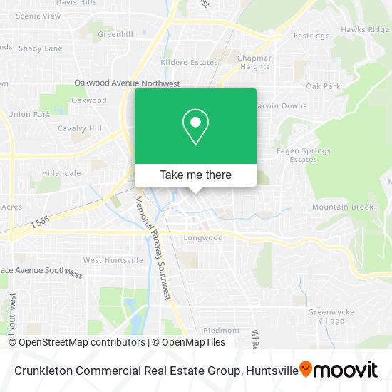 Crunkleton Commercial Real Estate Group map