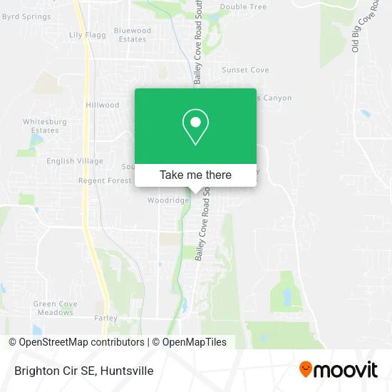 Brighton Cir SE map