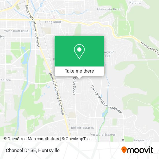 Mapa de Chancel Dr SE