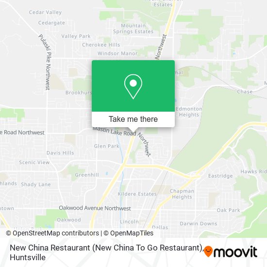 New China Restaurant (New China To Go Restaurant) map