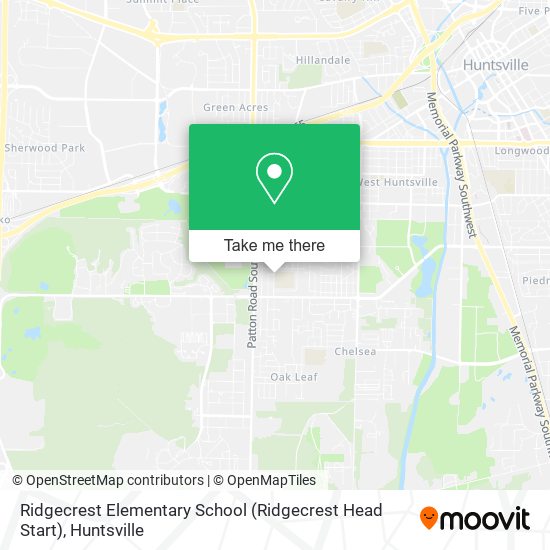 Ridgecrest Elementary School (Ridgecrest Head Start) map