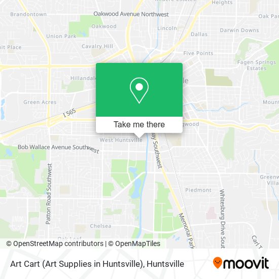 Art Cart (Art Supplies in Huntsville) map