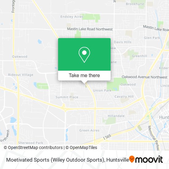Moetivated Sports (Wiley Outdoor Sports) map