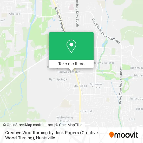 Creative Woodturning by Jack Rogers (Creative Wood Turning) map