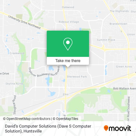 Mapa de David's Computer Solutions (Dave S Computer Solution)
