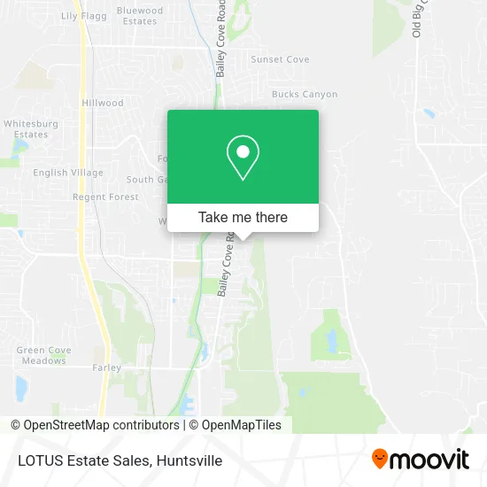LOTUS Estate Sales map