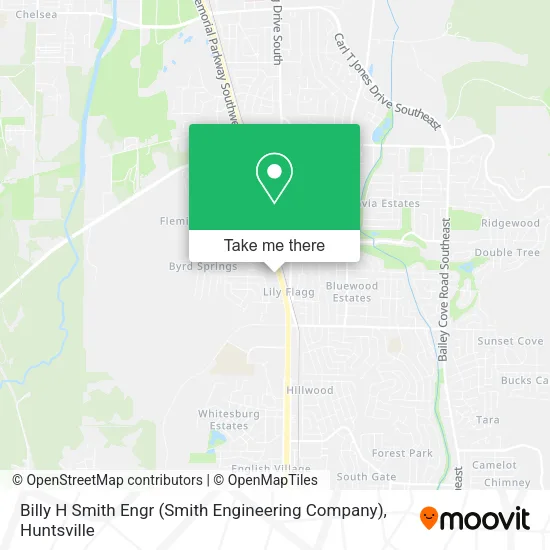 Billy H Smith Engr (Smith Engineering Company) map
