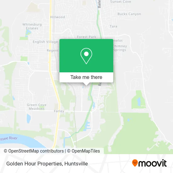 Golden Hour Properties map