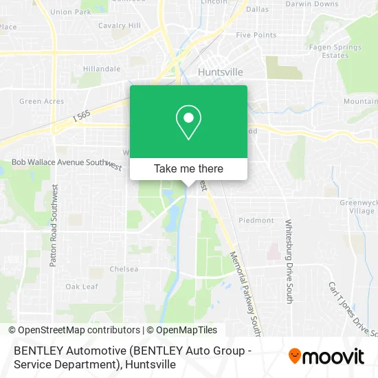 BENTLEY Automotive (BENTLEY Auto Group - Service Department) map