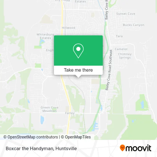 Boxcar the Handyman map