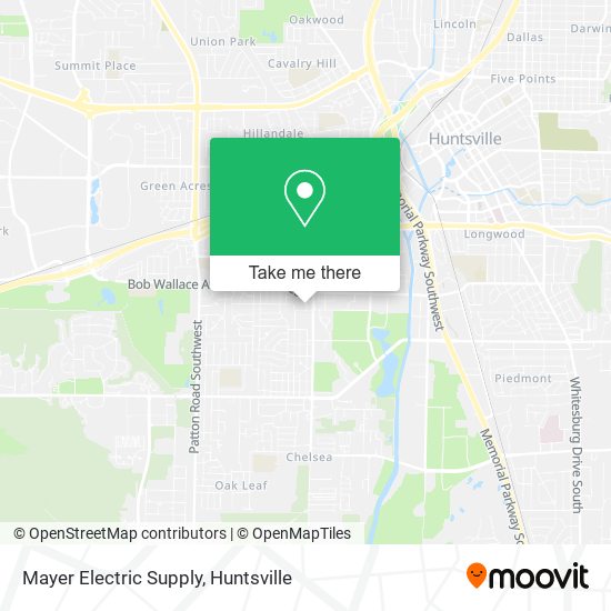 Mayer Electric Supply map