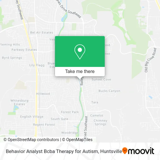 Mapa de Behavior Analyst Bcba Therapy for Autism