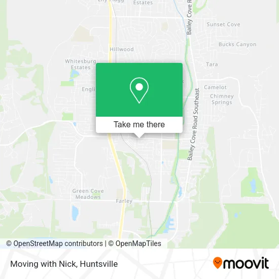Moving with Nick map
