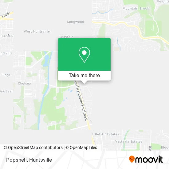 Popshelf map
