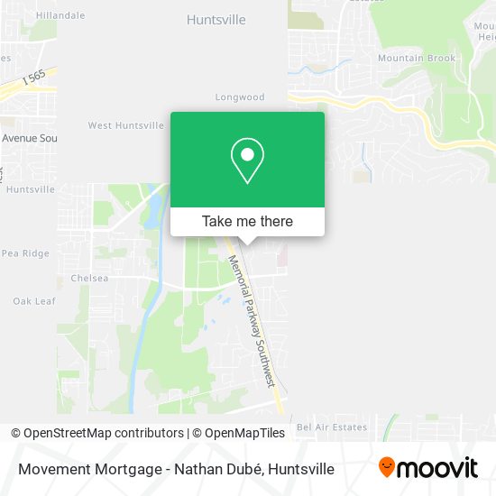 Mapa de Movement Mortgage - Nathan Dubé