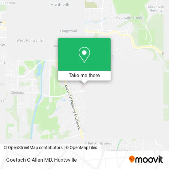 Goetsch C Allen MD map