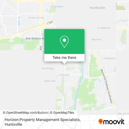 Horizon Property Management Specialists map