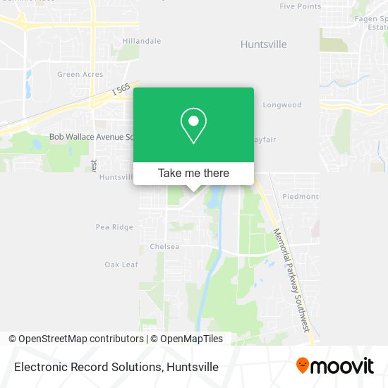 Mapa de Electronic Record Solutions