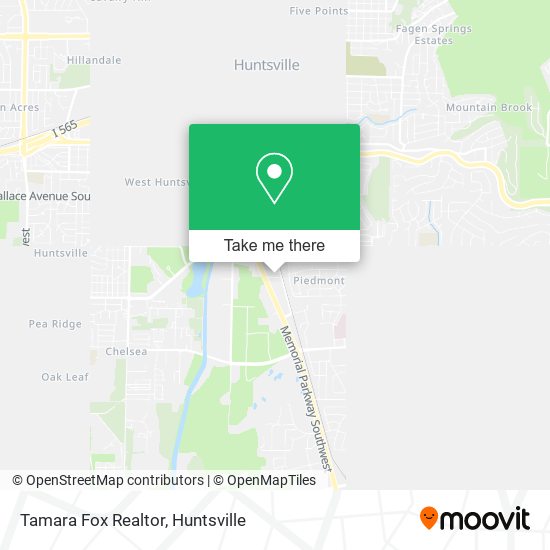 Tamara Fox Realtor map