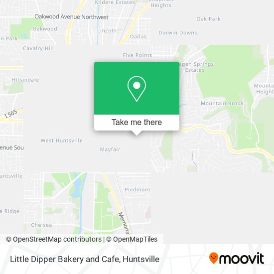 Mapa de Little Dipper Bakery and Cafe