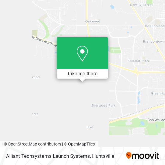 Mapa de Alliant Techsystems Launch Systems