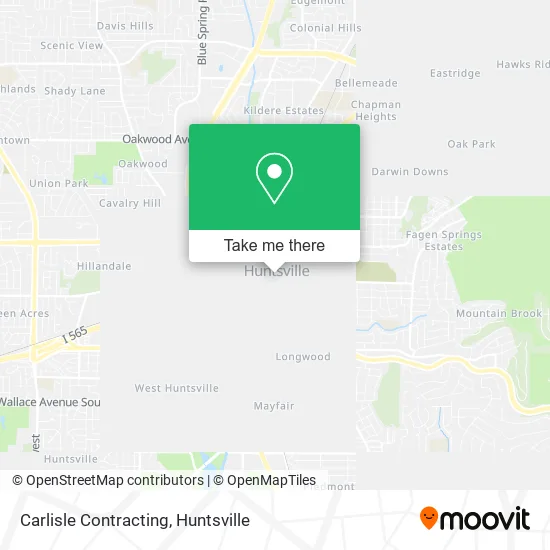 Carlisle Contracting map