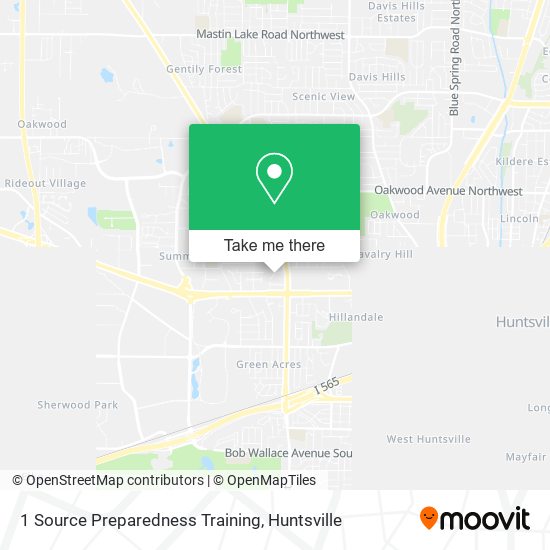 1 Source Preparedness Training map