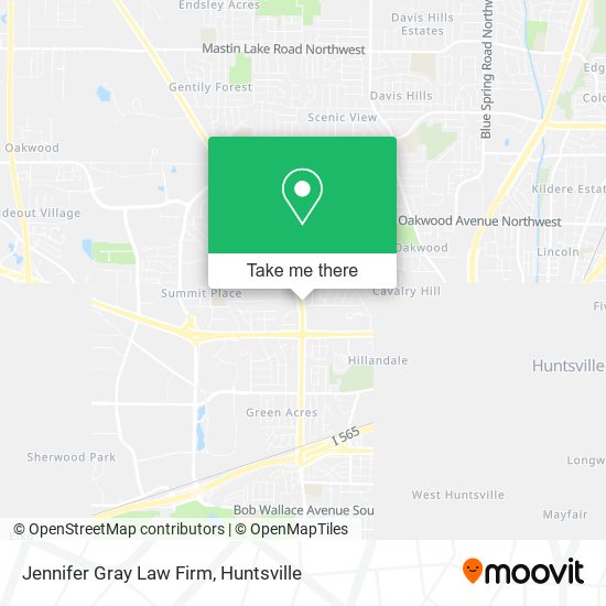 Jennifer Gray Law Firm map