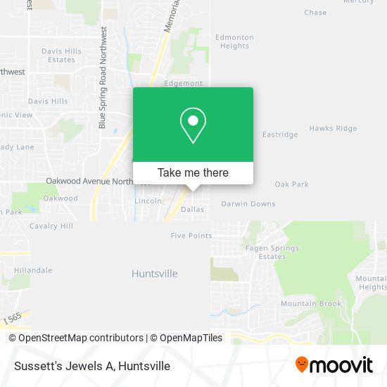 Sussett's Jewels A map
