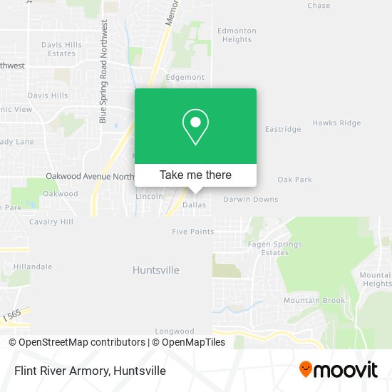 Flint River Armory map