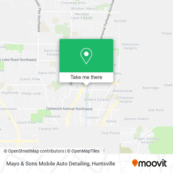 Mayo & Sons Mobile Auto Detailing map