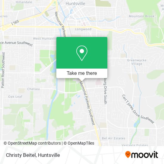 Mapa de Christy Beitel