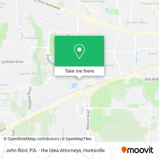 Mapa de John Rizvi, P.A. - the Idea Attorneys