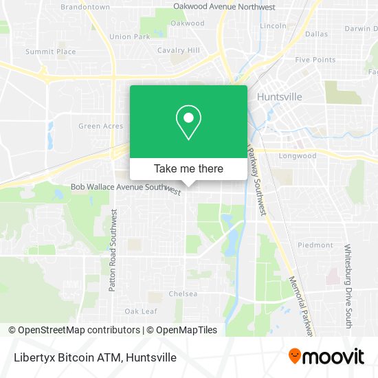 Libertyx Bitcoin ATM map