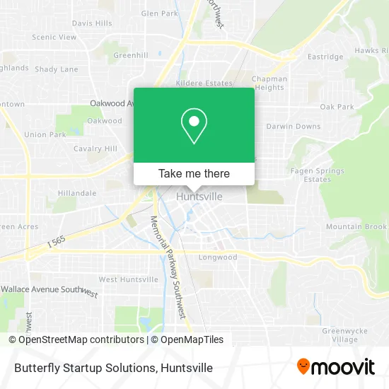Butterfly Startup Solutions map