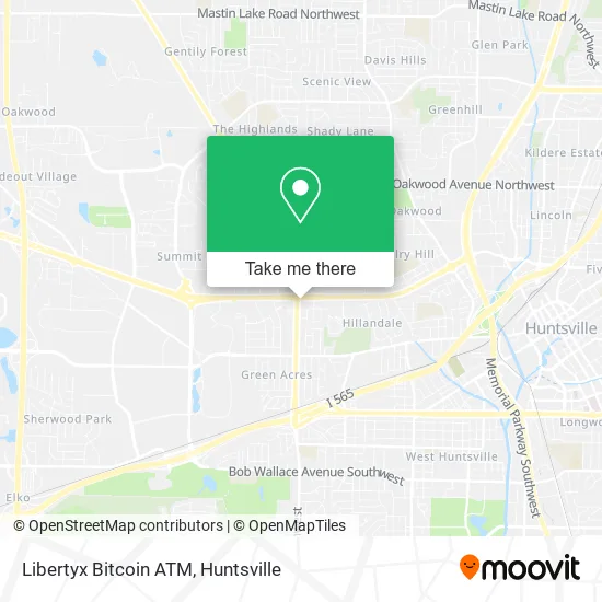 Libertyx Bitcoin ATM map