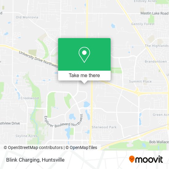 Mapa de Blink Charging