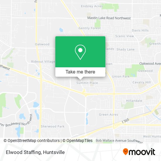 Mapa de Elwood Staffing