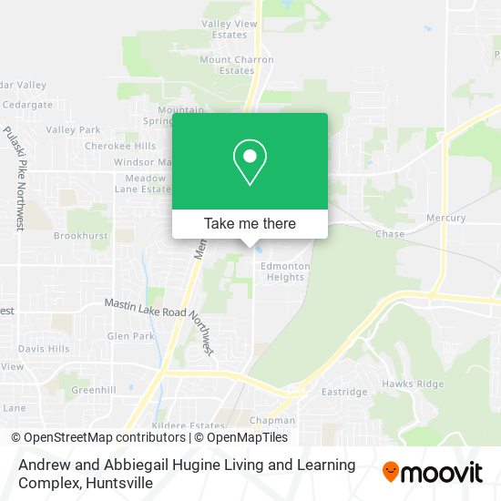 Mapa de Andrew and Abbiegail Hugine Living and Learning Complex
