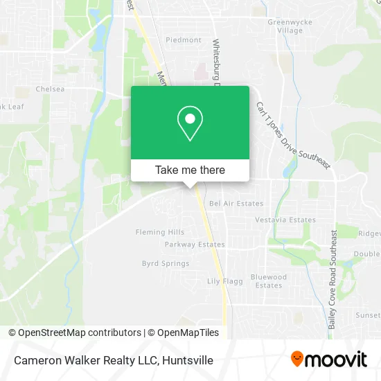 Cameron Walker Realty LLC map