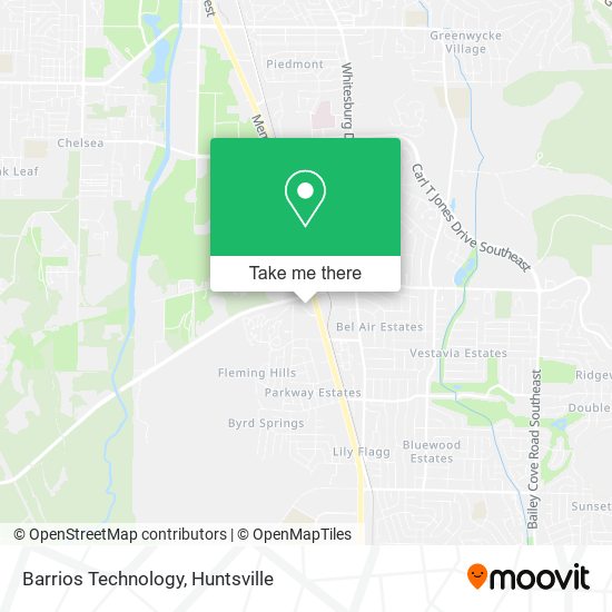 Mapa de Barrios Technology