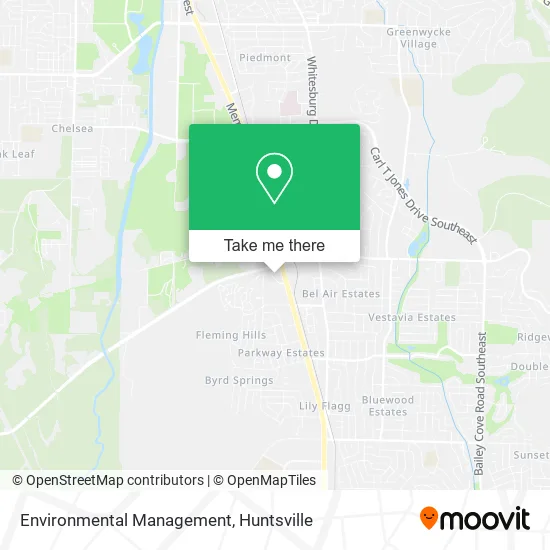 Environmental Management map