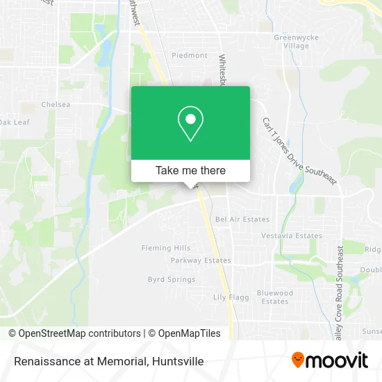 Renaissance at Memorial map